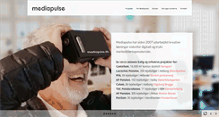Desktop Screenshot of mediapulse.dk