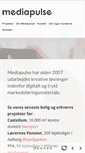 Mobile Screenshot of mediapulse.dk